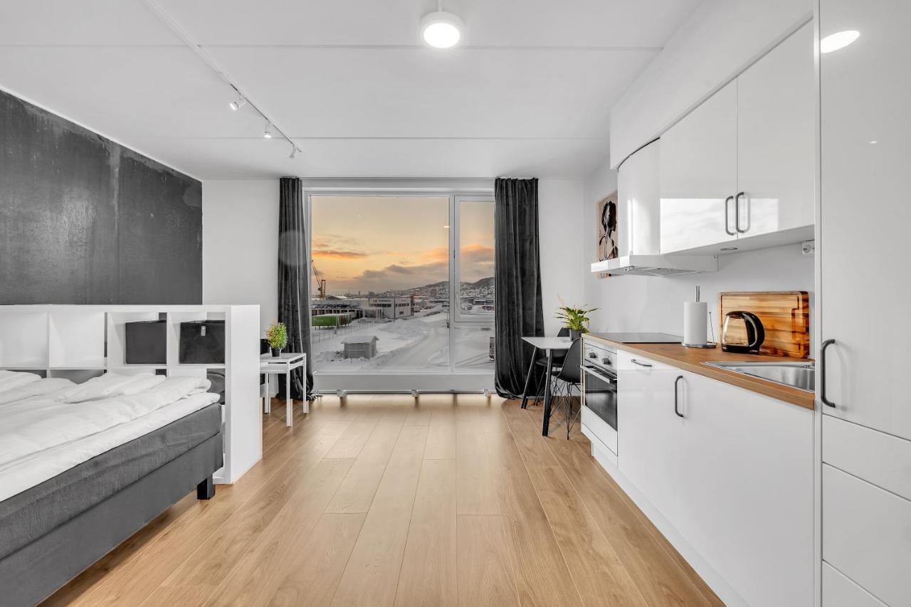 Totalapartments Stakkevollvegen Studio ทรอมโซ ภายนอก รูปภาพ